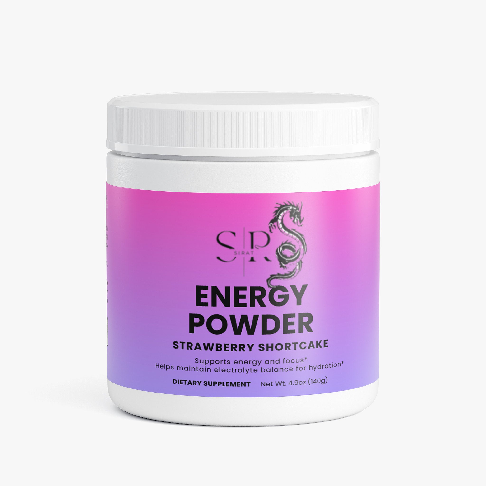 Energy Powder (Strawberry Shortcake)