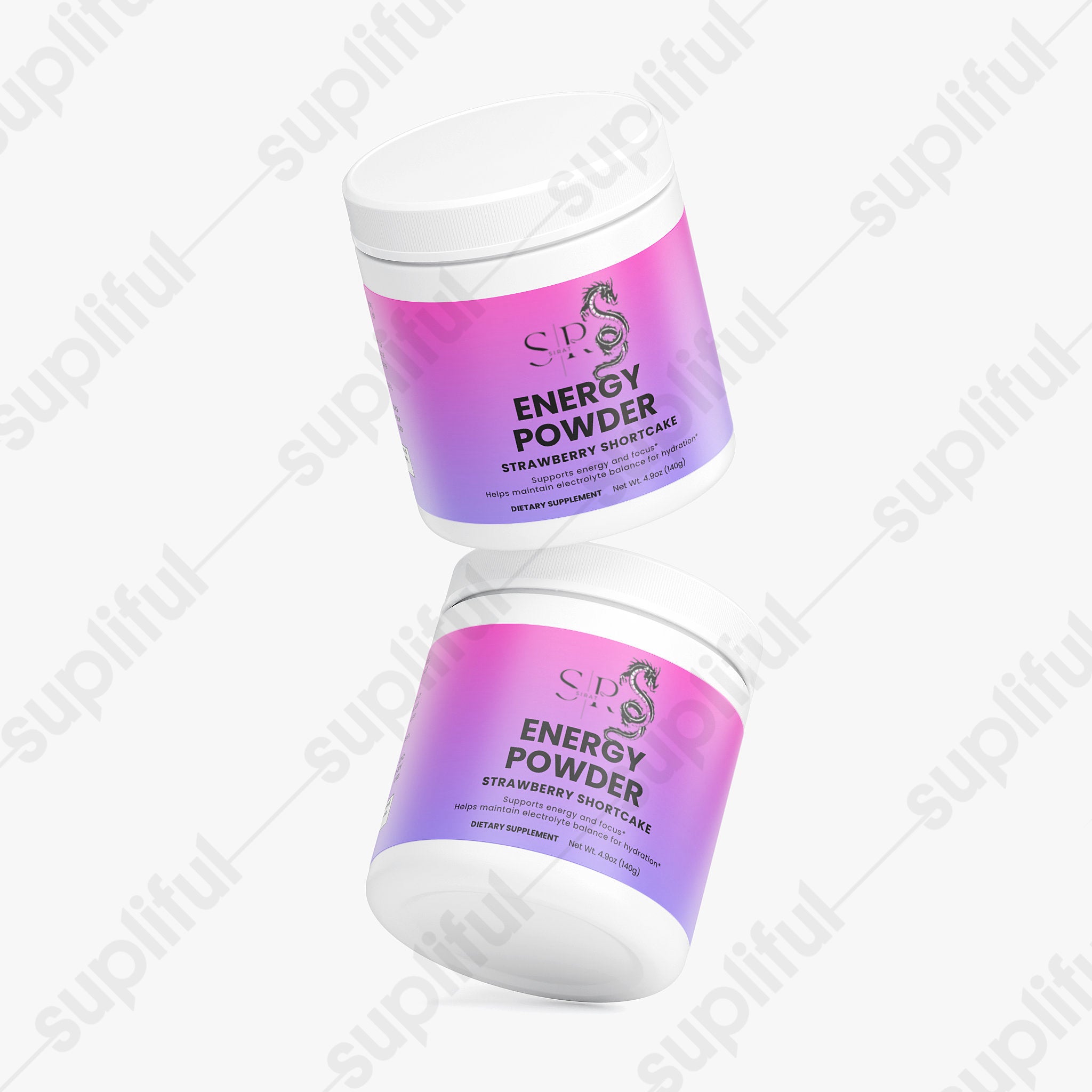 Energy Powder (Strawberry Shortcake)