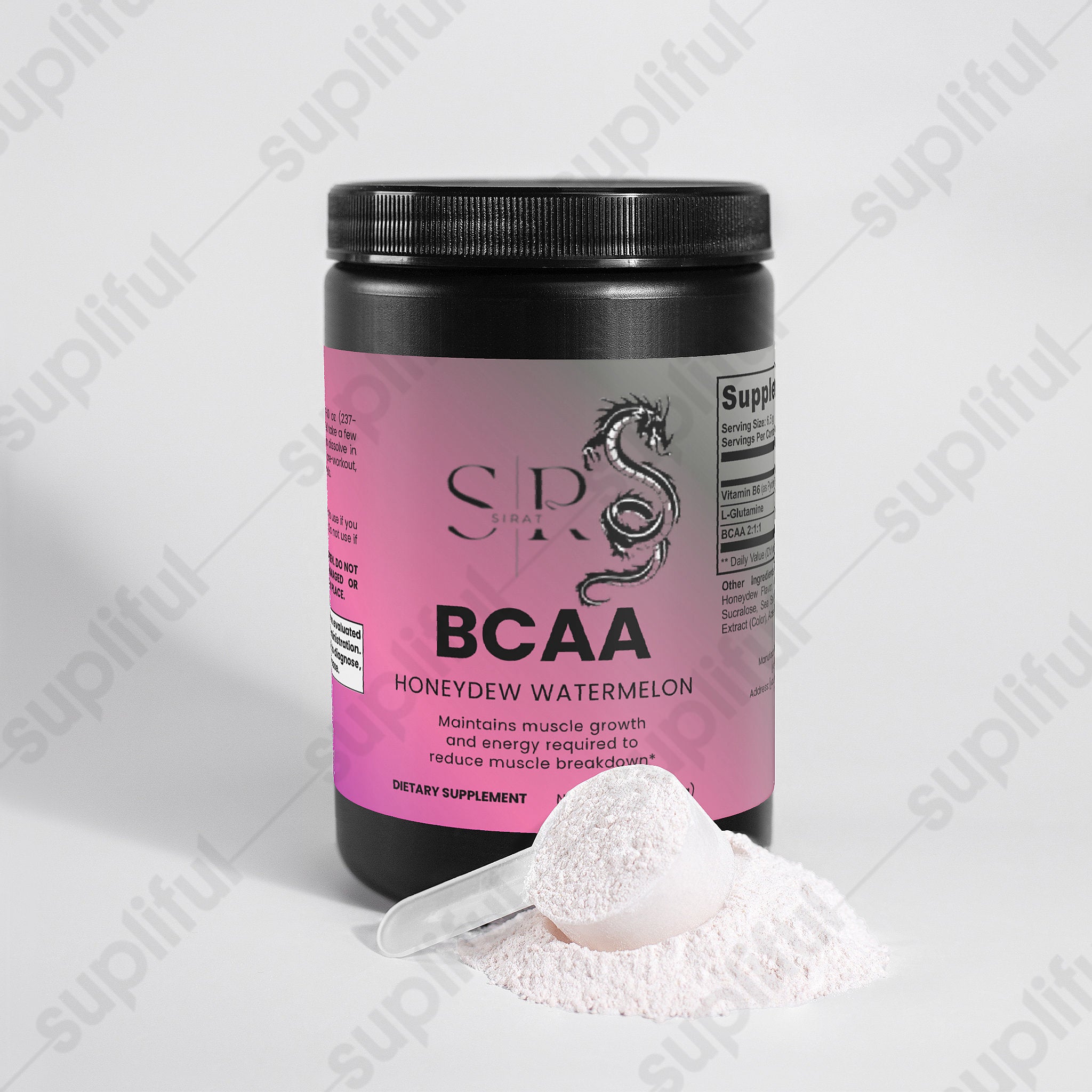 BCAA Post Workout Powder (Honeydew/Watermelon)