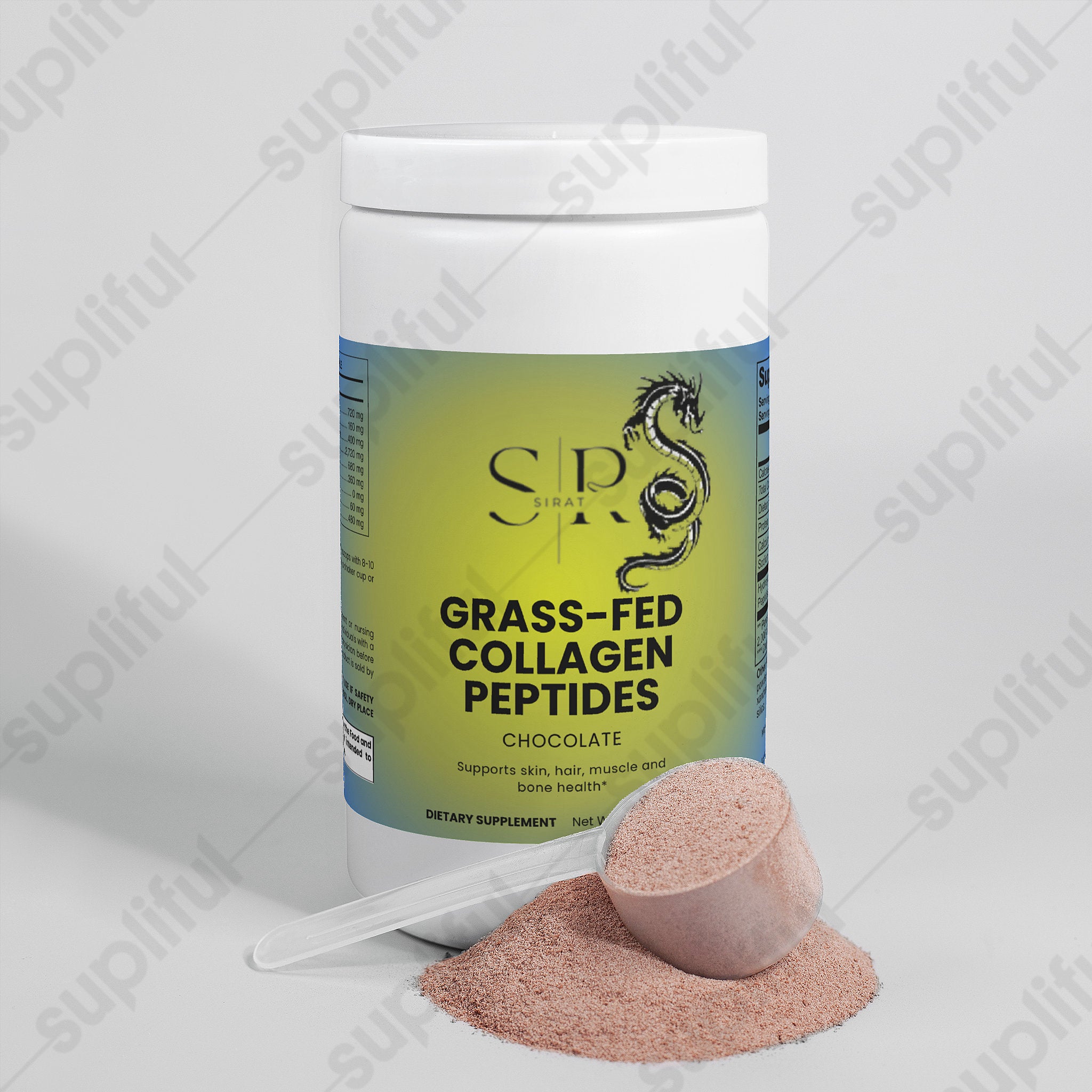Grass-Fed Collagen Peptides Powder (Chocolate)